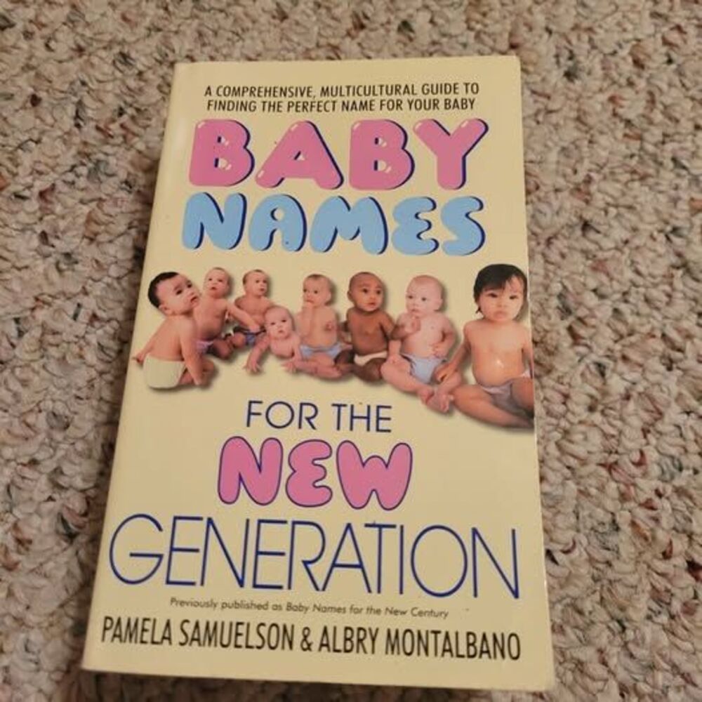 Baby Names for the New Generation.  Paperback.  Baby Book Names